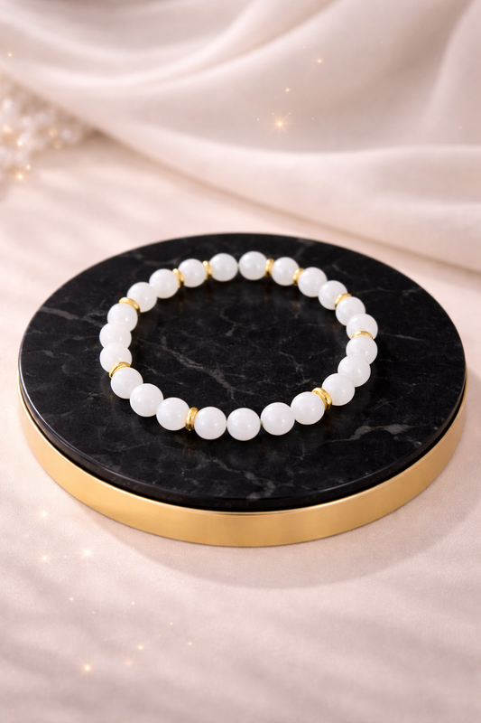 Bracelet éclat  d’ivoire