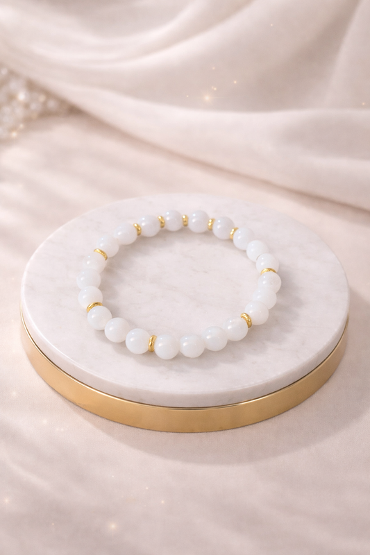 Bracelet éclat  d’ivoire