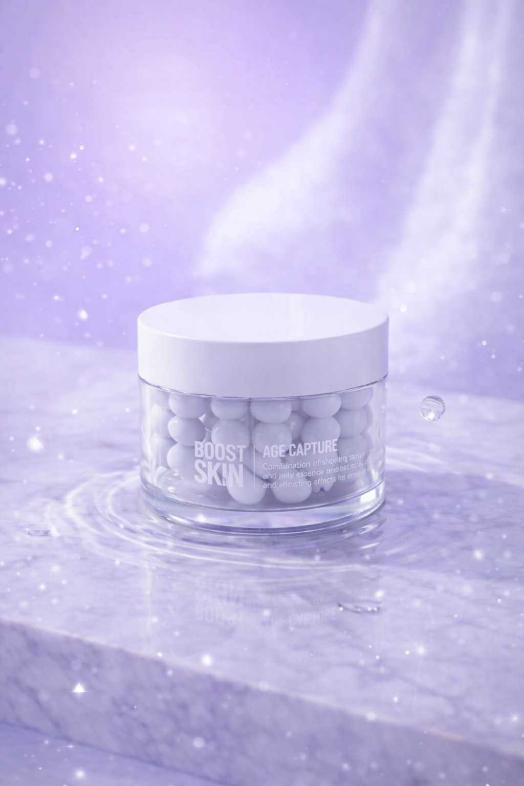 Crème Visage capsule Collagène acide hyaluronique