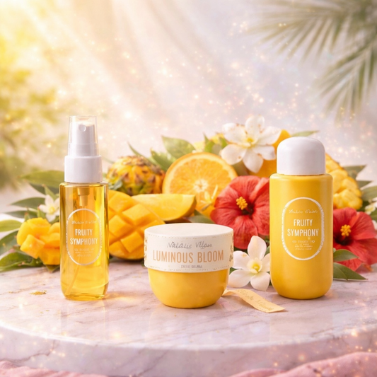 Coffret ✨ Luminous Bloom – Éclat Solaire Tropical 🌼