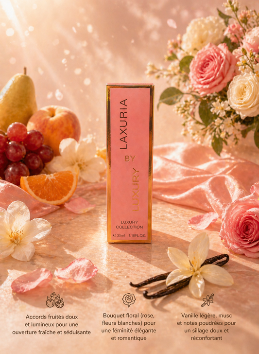🌸 Parfum Femme Luxuria Rose Gold 35ML