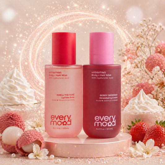 Duo Brumes Parfumée Gourmande – Fraise, Litchi & Chantilly