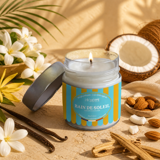 Bougie Bain de soleil