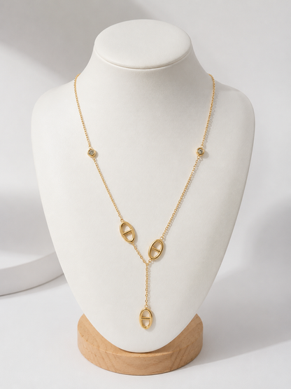 Collier orlianna acier inoxydable