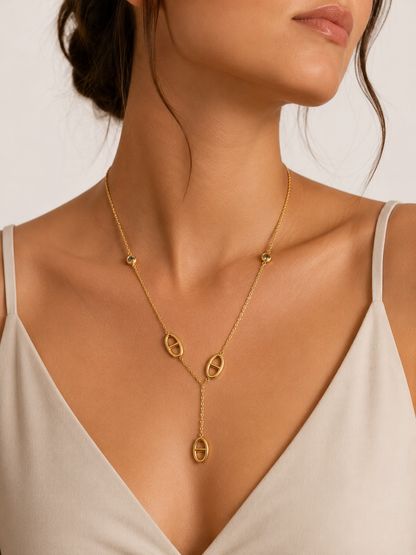 Collier orlianna acier inoxydable