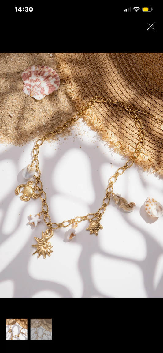 Collier perle d’été