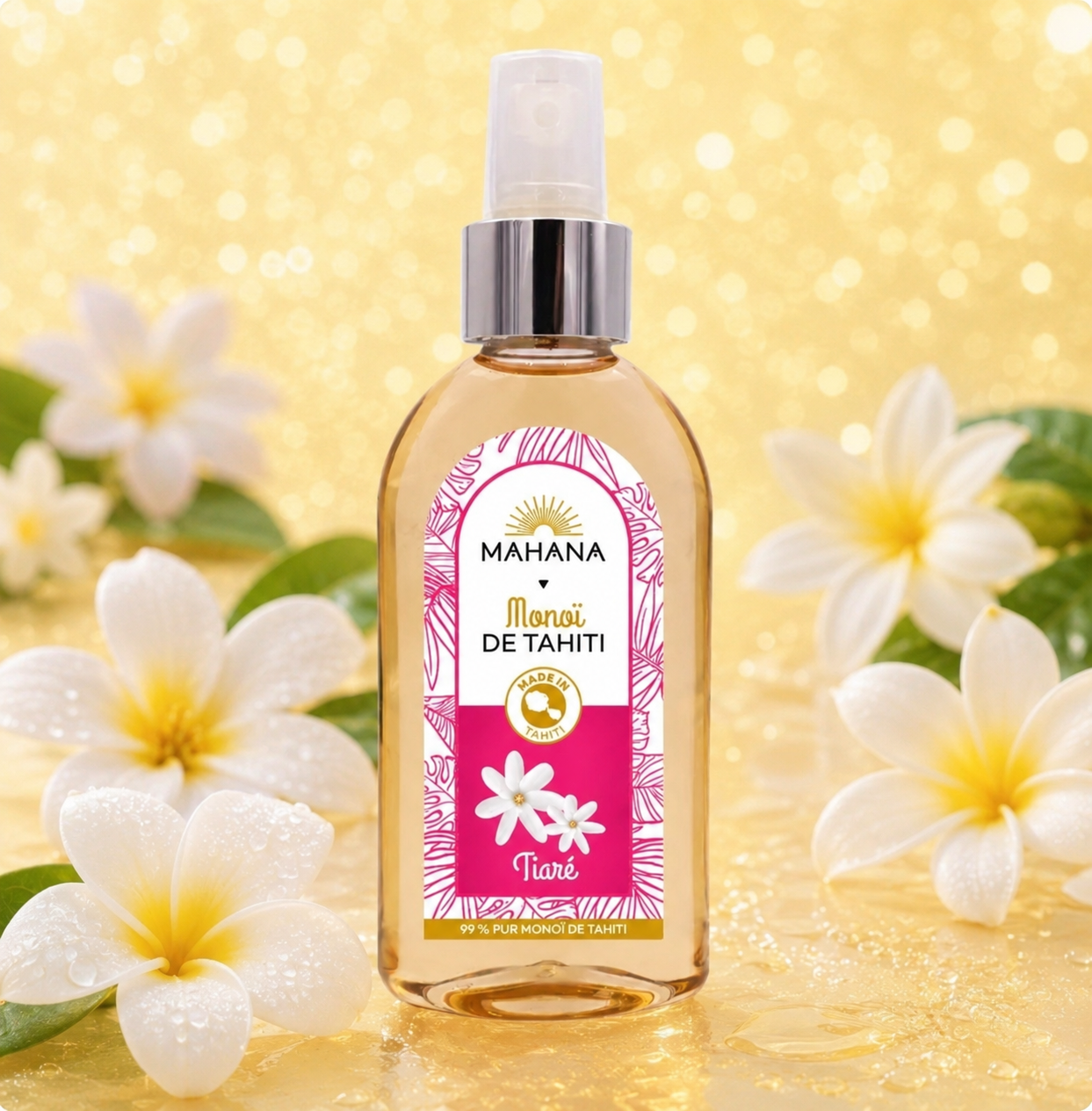 Monoï de Tahiti tiaré