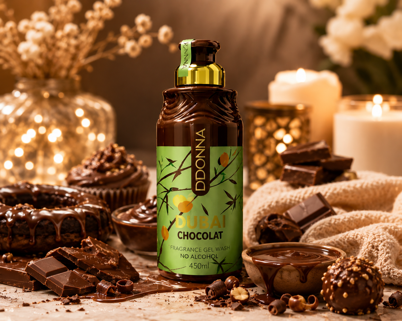 Gel Douche Dubai Chocolate 520ml -