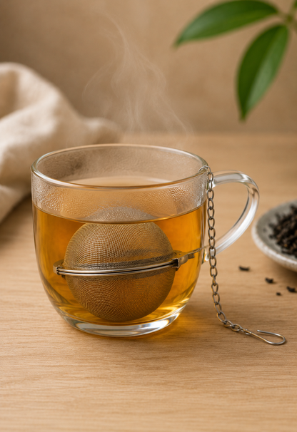 Infuseur à thé boule en acier inoxydable