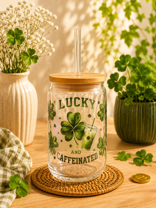 Verre lucky trèfle