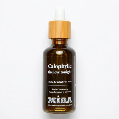 Huile de Calophylle pure - Visage, corps - Booste la circulation sanguine, régénérante, peaux sensibles et abîmées
