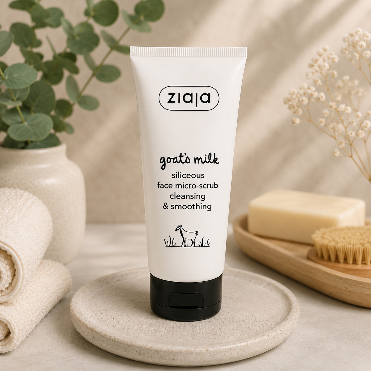 ZIAJA – Gommage Visage au Lait de Chèvre