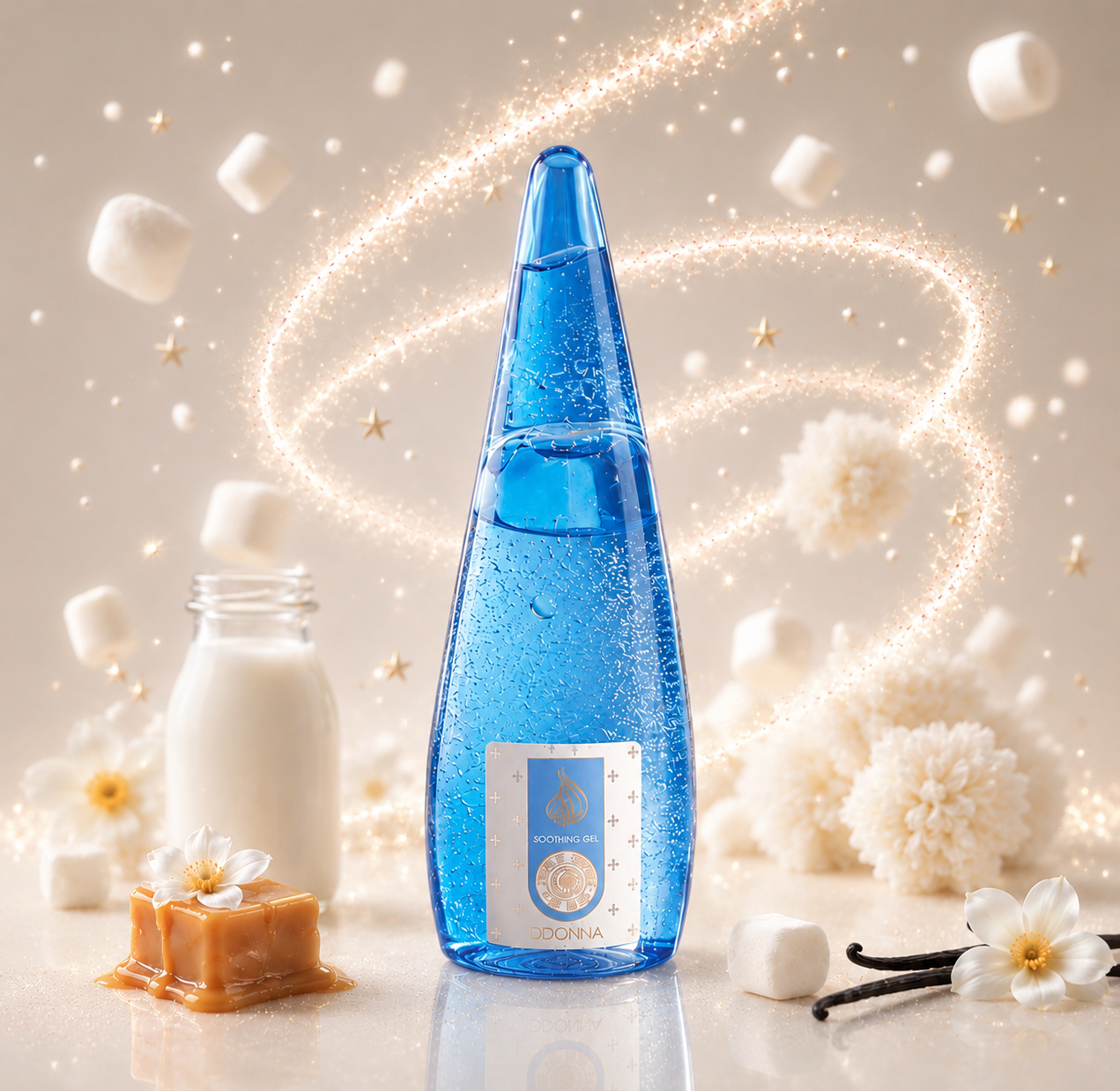 Gel Hydratant Visage & Corps D’Donna Bianco Latte – 260 ml