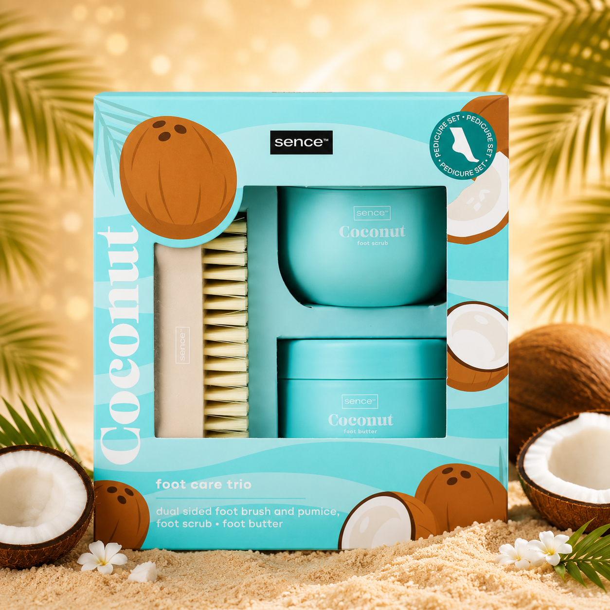 Coffret Soin Spa des Pieds à la Noix de Coco – Routine Douceur Complète