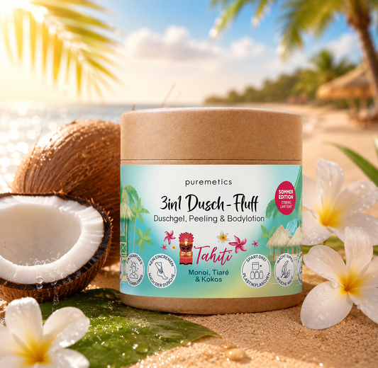 Mousse de douche 3 en 1 « Tahiti : Monoï, Tiaré & Noix de coco