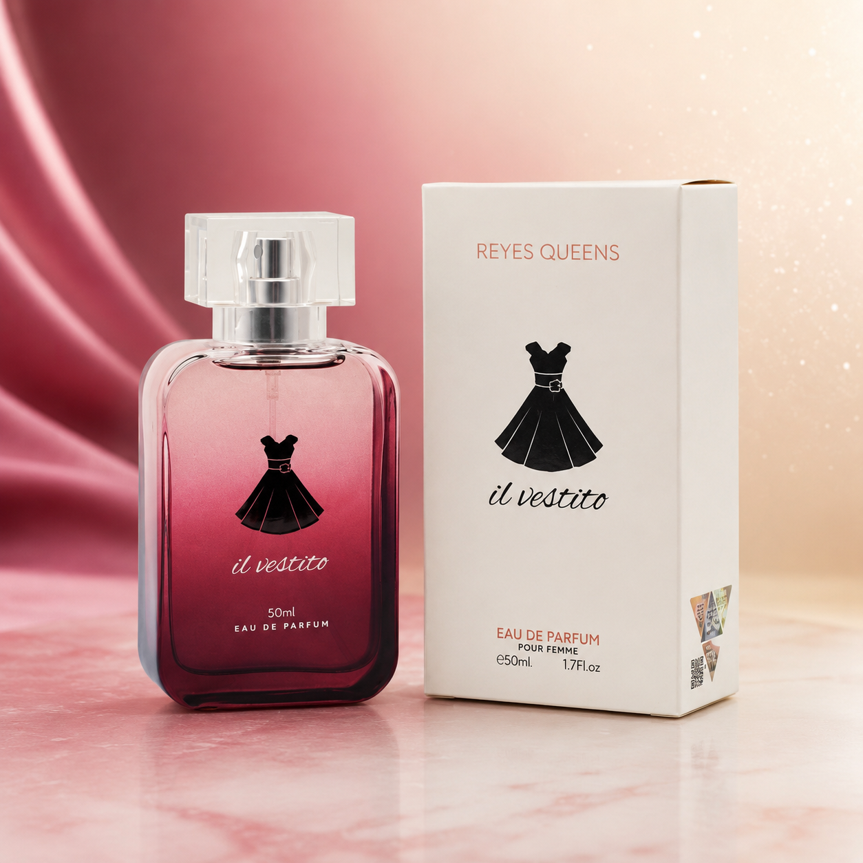 EAU DE PARFUM IL VESTITO POUR FEMME 50ML.