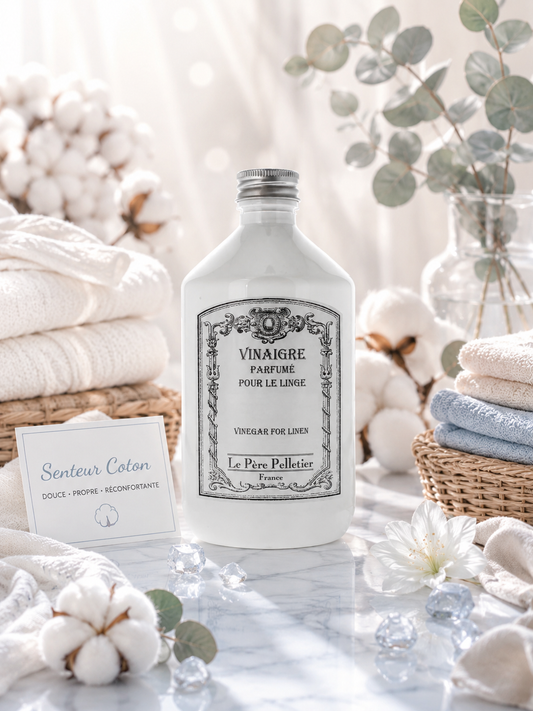 Vinaigre Adoucissant  Parfumé coton 500 ml