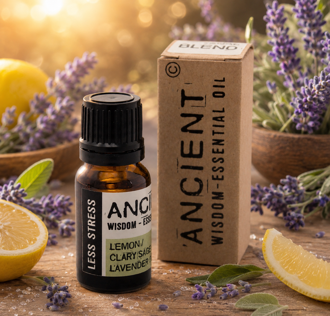 Huile Essentielle Anti-Stress – Citron & Lavande