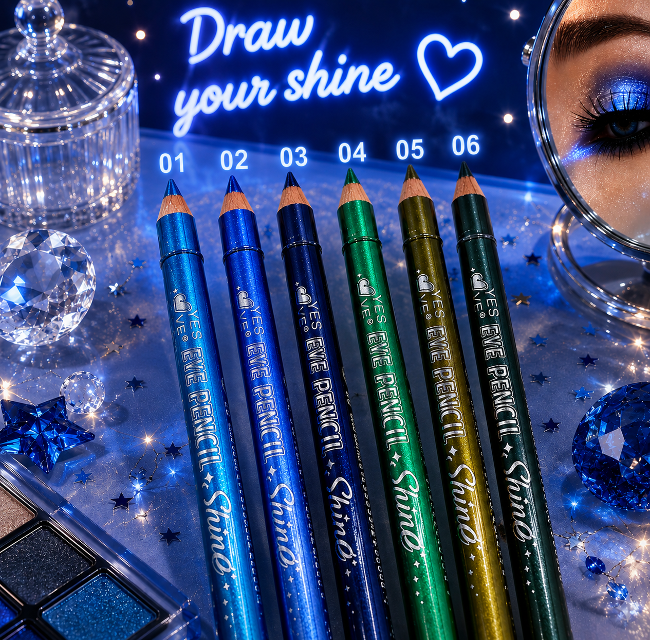 Crayon Pour Les Yeux + Taille Crayon