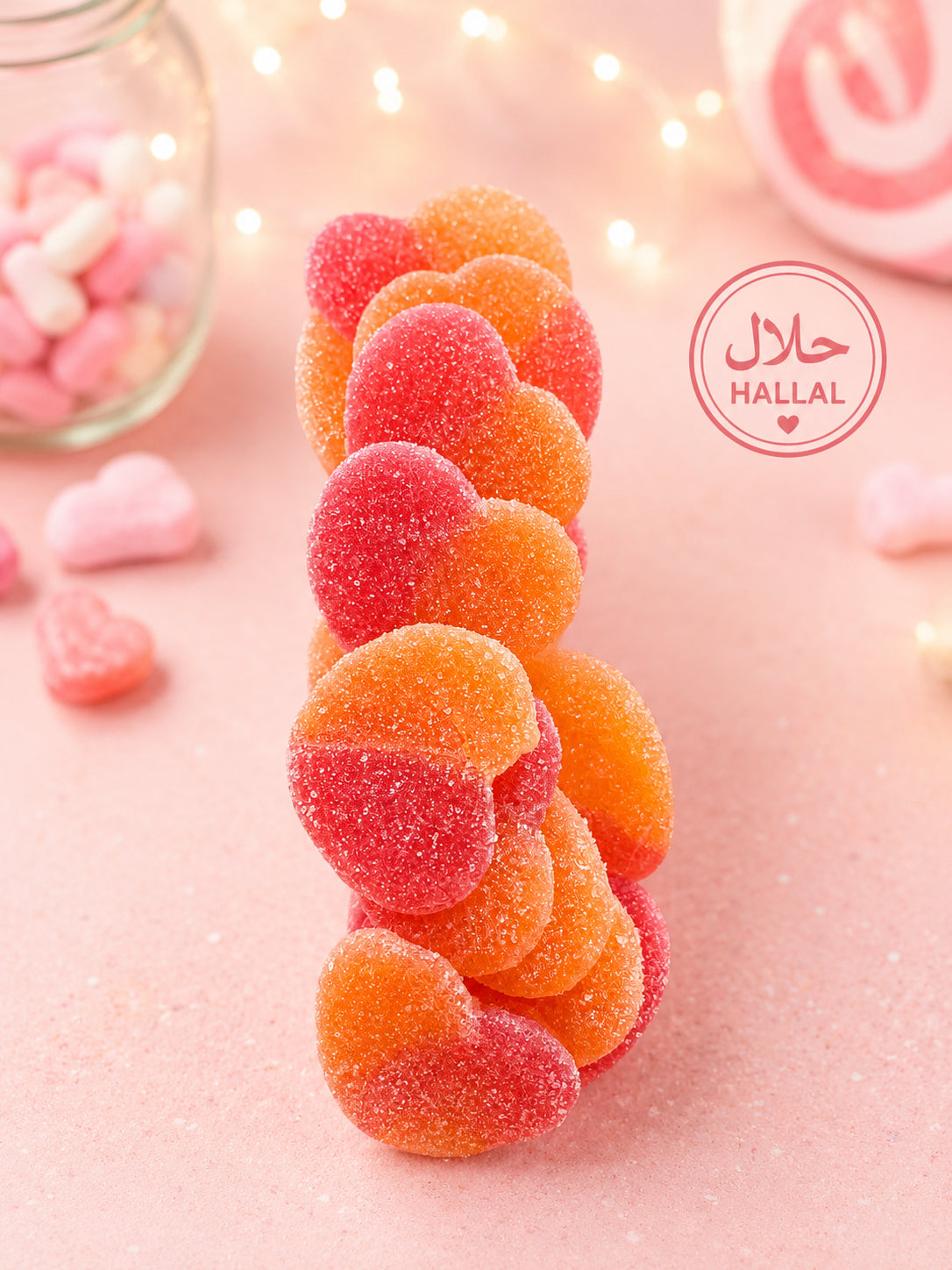 Coeur Pêche Hallal 100 gr