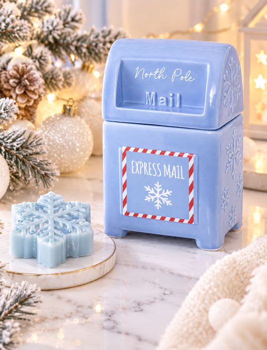 ❄️ Brûleur à fondants « Courrier du Pôle Nord » ❄️