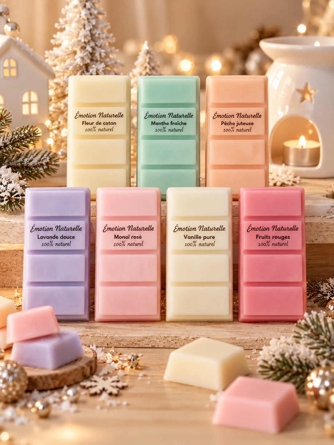 Tablette de fondant parfumé