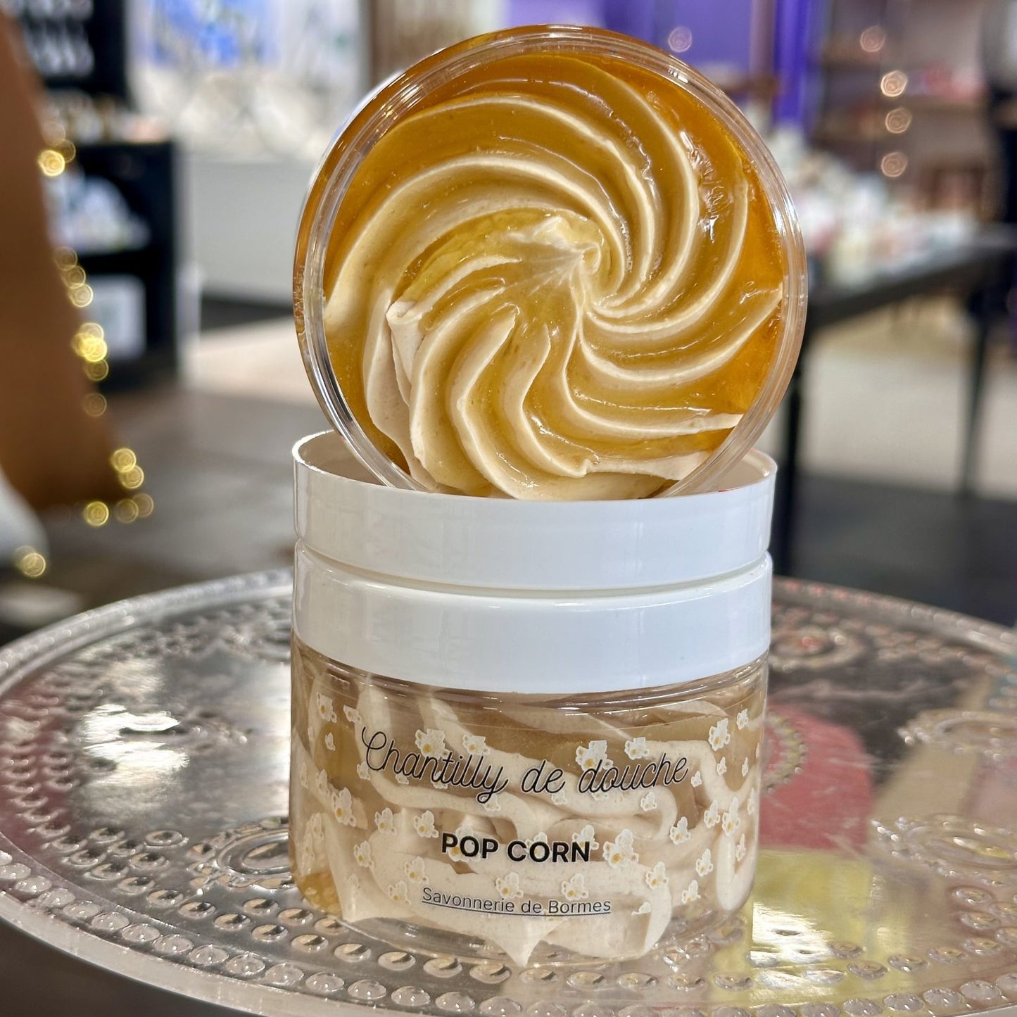 Chantilly de douche et bain coulis POP CORN