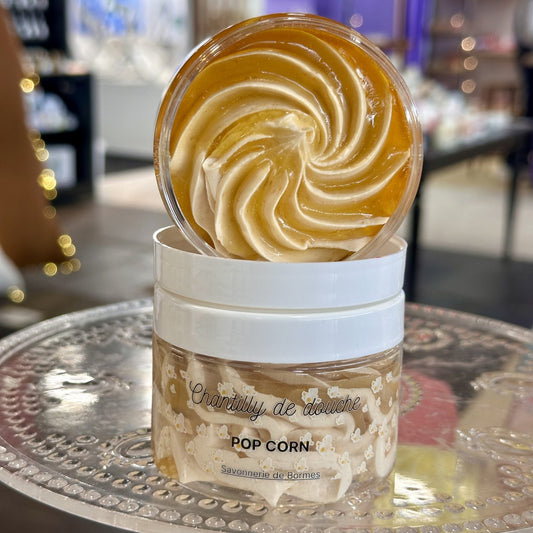 Chantilly de douche et bain coulis POP CORN