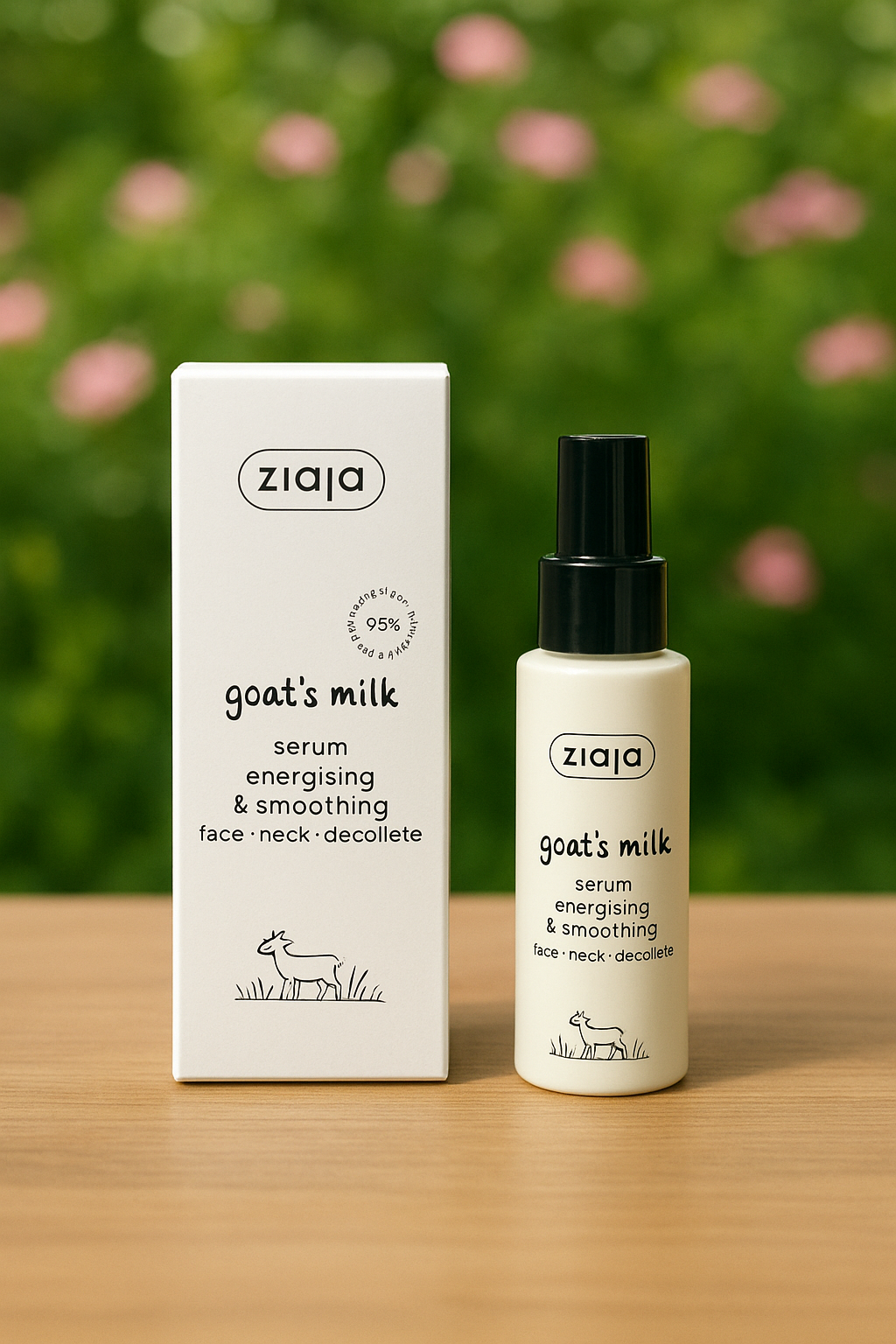 Sérum Hydratant et Lissant au Lait de Chèvre