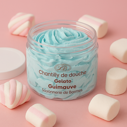 Chantilly de douche et bainGuimauve