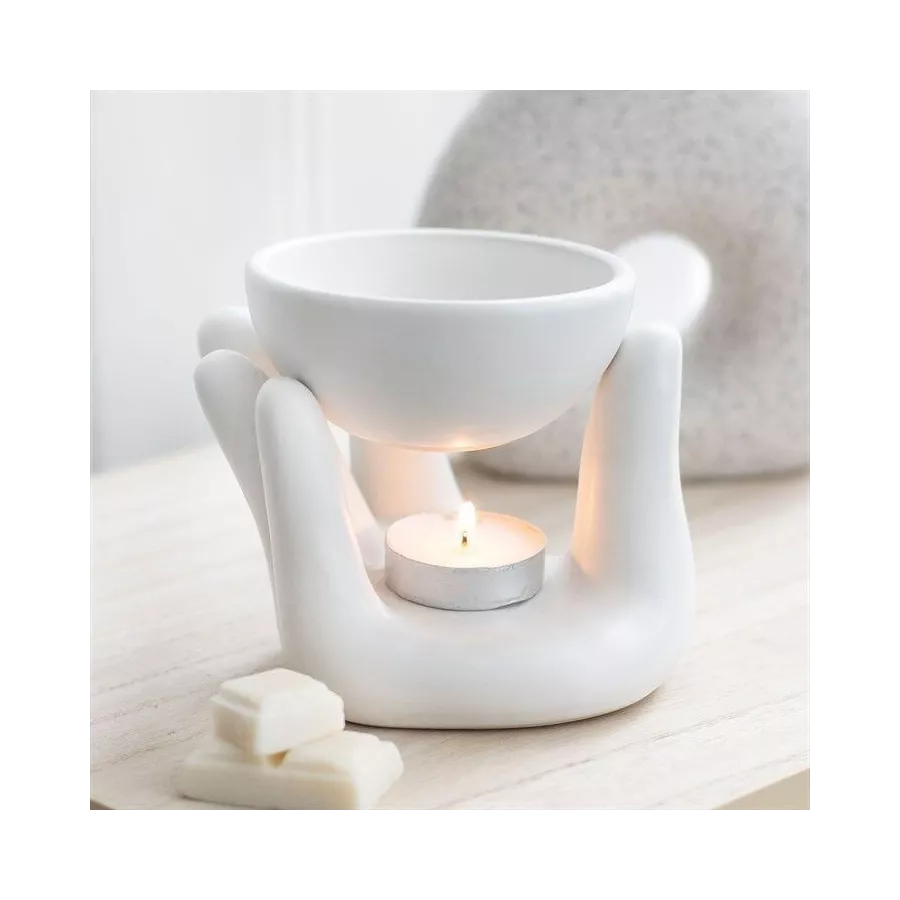 Brûleur main blanche