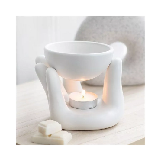 Brûleur main blanche