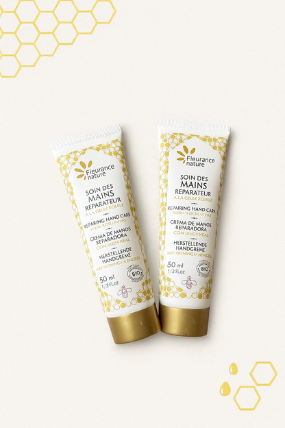 SOIN DES MAINS REPARATEUR A LA GELEE ROYALE BIO