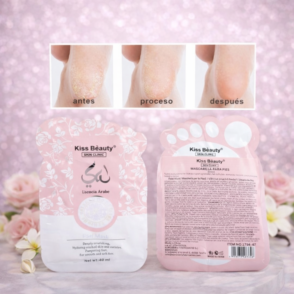 ✨ Masque Pieds Yara – Soin Exfoliant & Nourrissant ✨