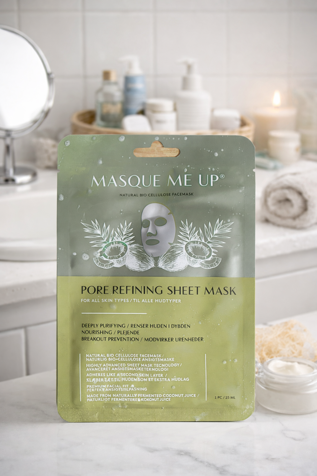 Masque tissus Me Up pour affiner les pores