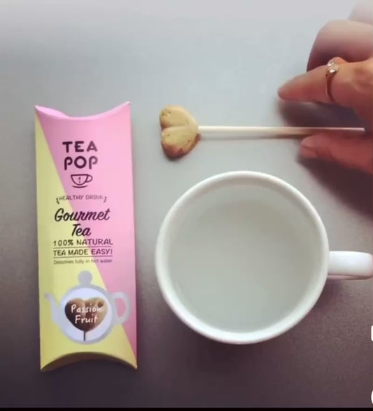 Tea pop à la pêche ( sans carton)